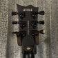 ESP LTD EC-1000 FR Floyd Rose Black Satin EMG Guitar & Case #2978 Used