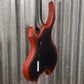 ESP LTD Fred Leclercq FL-4 Black Red Burst Satin 4 String Bass & Case FL4BLKREDBS #0302 Used