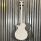 ESP LTD EC Arctic Metal Snow White Satin Guitar ECARMSWS #0073 Used