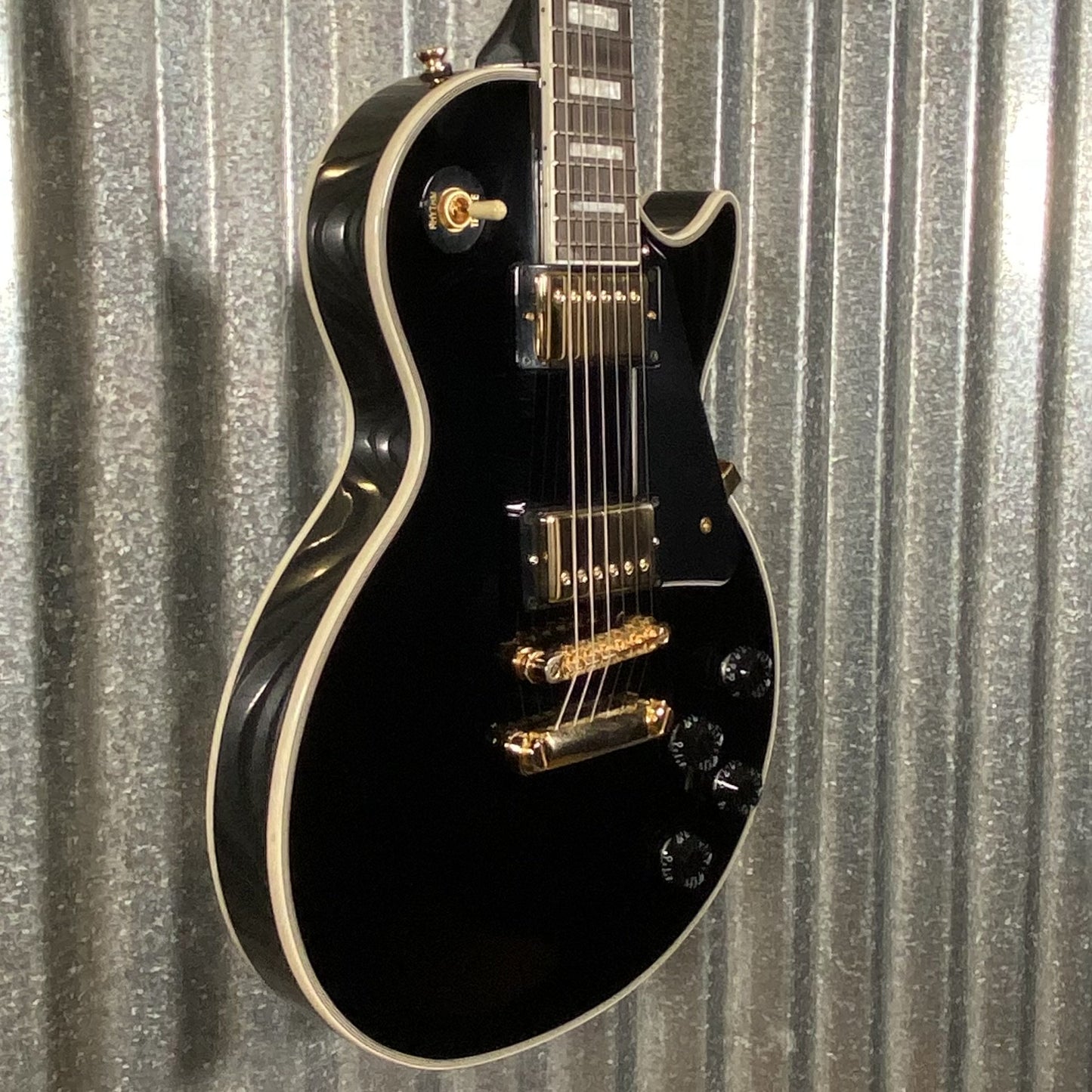 Epiphone Les Paul Custom Black Guitar #2441 Used
