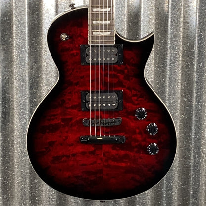 ESP LTD EC-256 Quilt Top See Thru Black Cherry Sunburst Guitar EC256QMSTBC #0629 Used