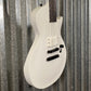 ESP LTD EC Arctic Metal Snow White Satin Guitar ECARMSWS #0177 Used