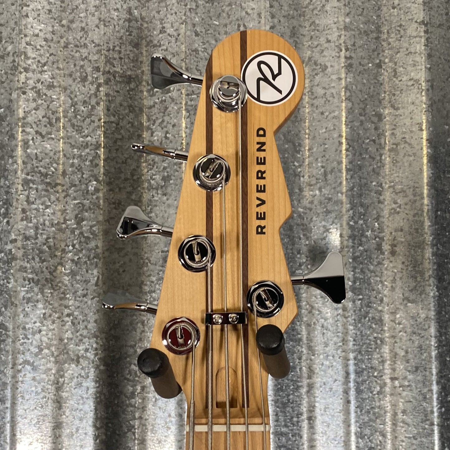 Reverend Triad 5 String Bass Army Green #70789