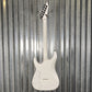 ESP LTD M-HT Arctic Metal Hard Tail Snow White Satin Guitar MHTARMSWS #0608 Used