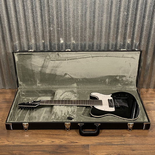 ESP LTD SCT-607B Stephen Carpenter 7 String Baritone Black Guitar Fluence Guitar & Case SCT607BBLK #1075 Used