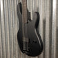 ESP LTD AP-4 Black Metal 4 String Bass AP4BKMBLKS #0591 Used