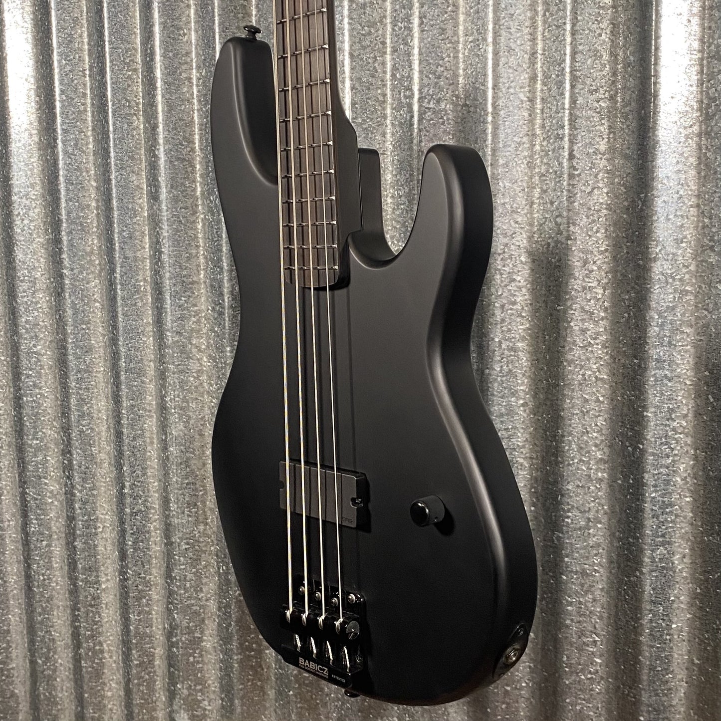 ESP LTD AP-4 Black Metal 4 String Bass AP4BKMBLKS #0591 Used