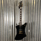 Westcreek Guitars Mirage T Bird Style Dual Humbucker Guitar Black #0004 Used