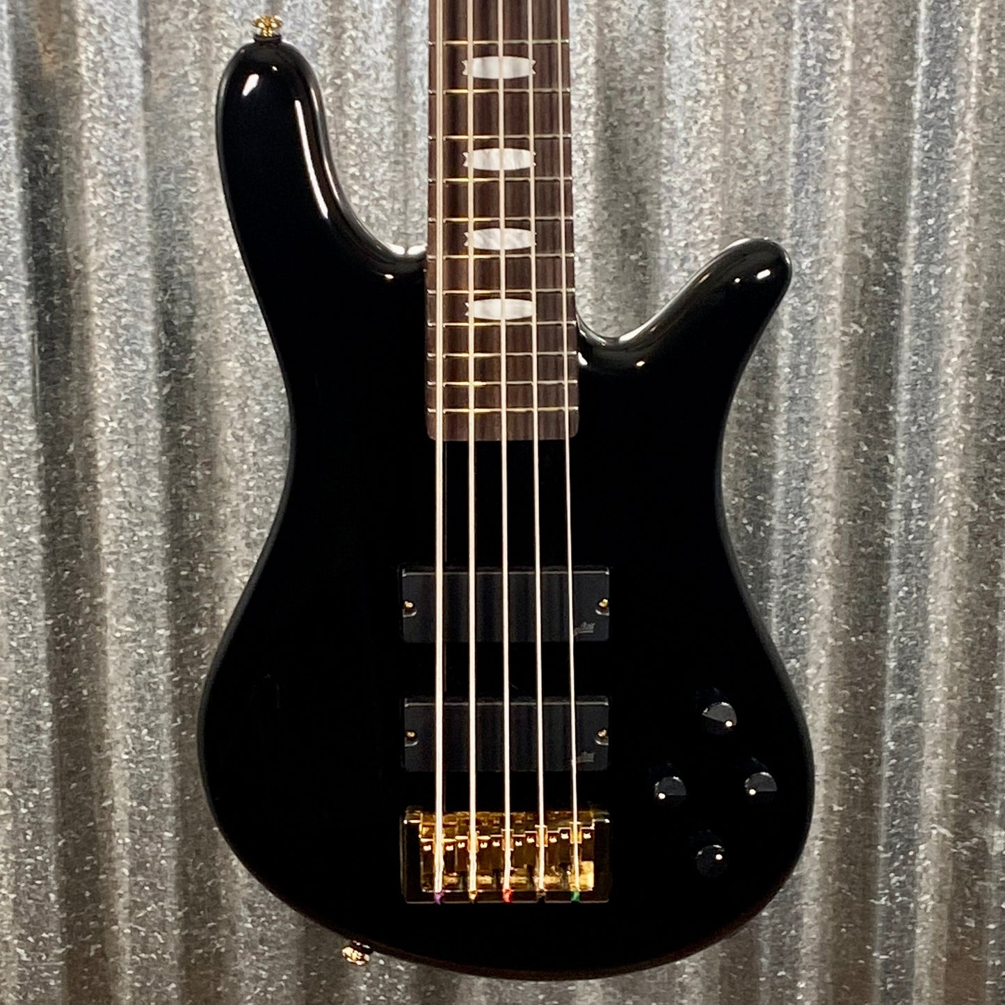 Spector Icon NS-5 Bolt-On Black Gloss 5 String Bass #0556