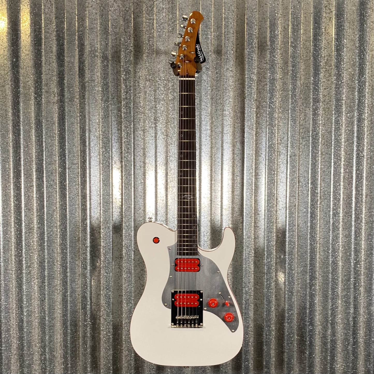 Westcreek Guitars TT-50KS T Style Dual Humbucker Guitar White #0079 Used