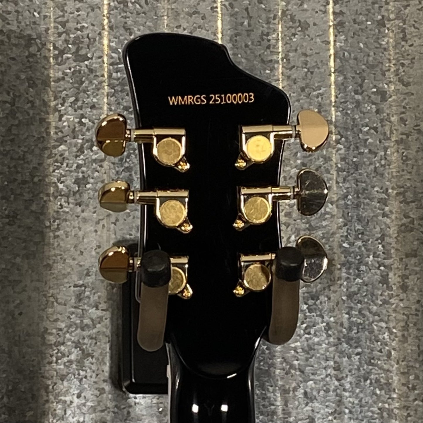 Westcreek Guitars Mirage T Bird Style Dual Humbucker Guitar Black #0003 Used