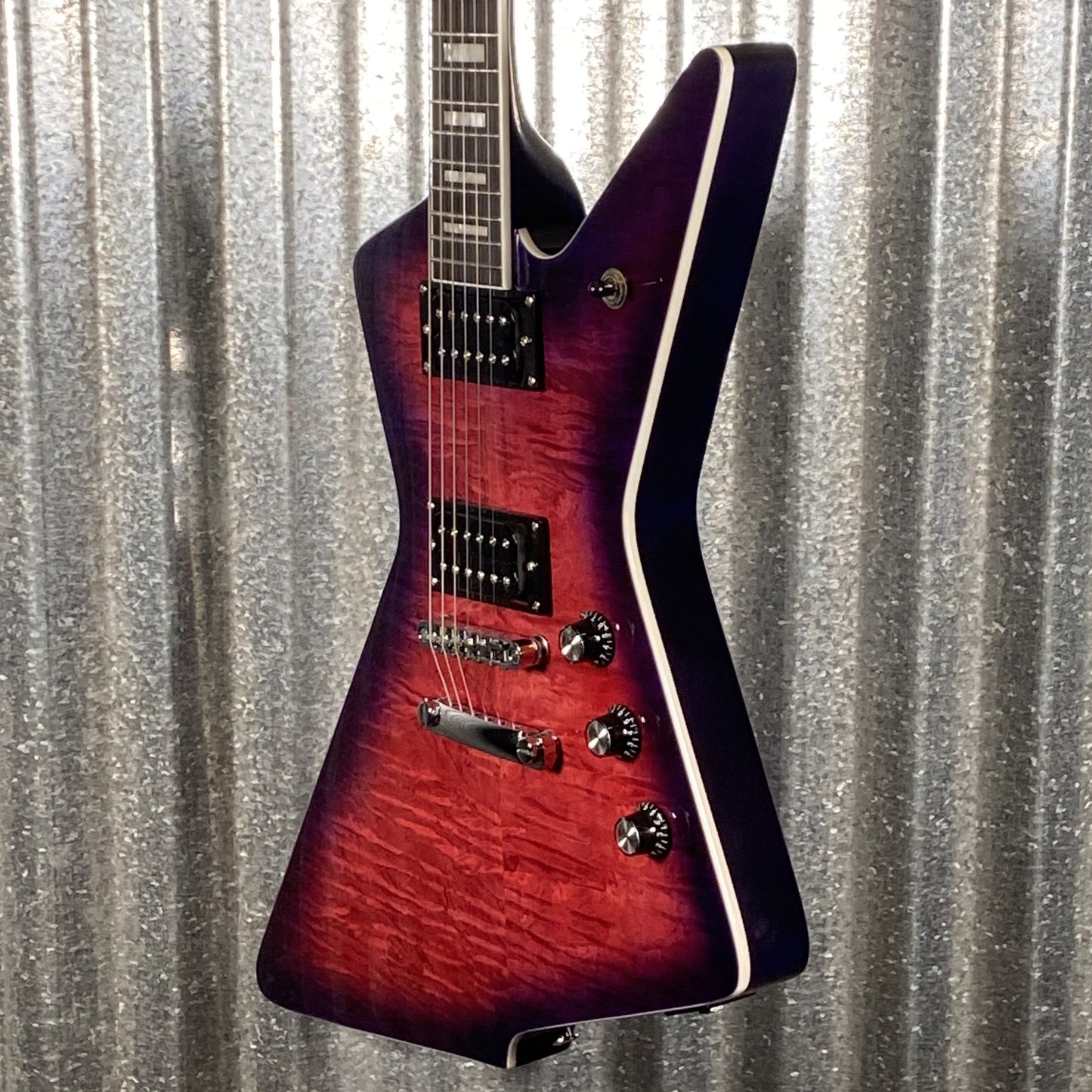 Westcreek Guitars Revenge Explorer Style Transparent Purple #0065 Used
