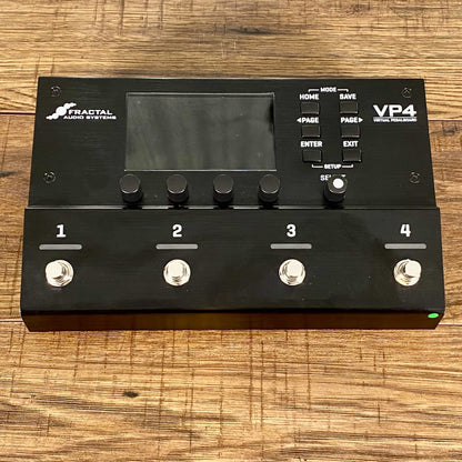 Fractal Audio VP4 Virtual Pedalboard Guitar Bass Multi Effect Pedal Used
