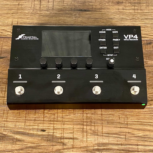 Fractal Audio VP4 Virtual Pedalboard Guitar Bass Multi Effect Pedal Used