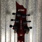 ESP LTD H-200 Flame Top Dark Brown Sunburst Guitar H200FMDBSB #1683 Used