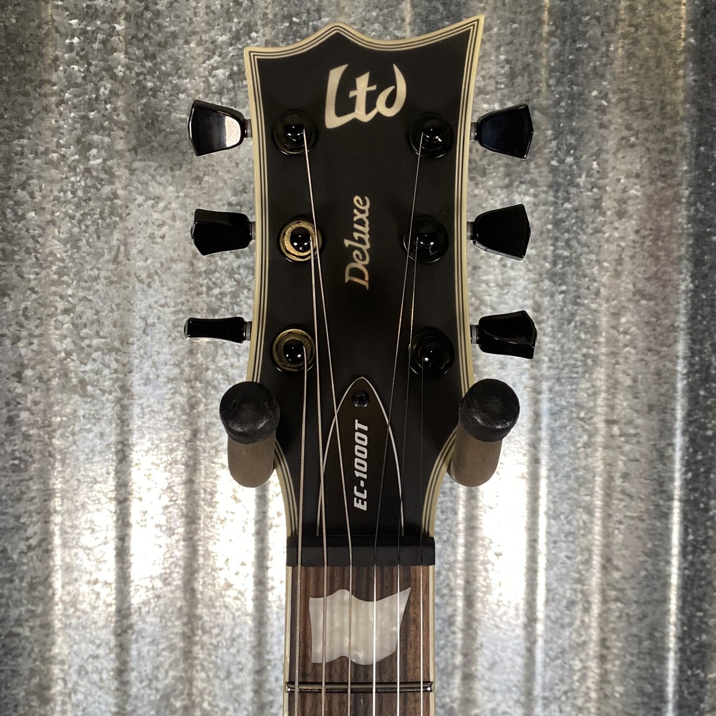 ESP LTD EC-1000T CMT Flame Top Tobacco Sunburst Satin Guitar EC1000TCTMFMTSBS #0616 Used
