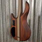 Cort Artisan A4 Ultra Ash Etched Natural Black 4 String Bass & Bag A4ULTRAENB #5020