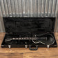 ESP LTD EC-1000 FR Floyd Rose Black Satin EMG Guitar & Case #2978 Used
