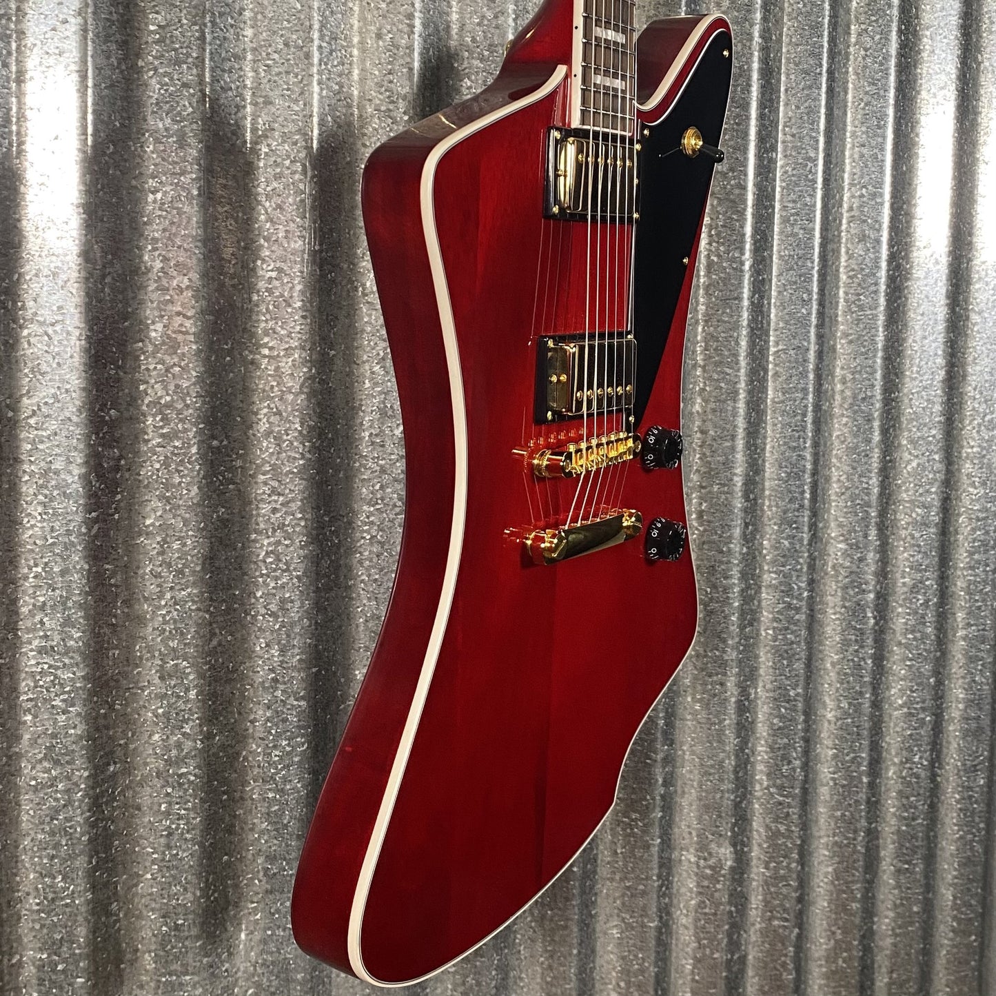 Westcreek Guitars Mirage T Bird Style Dual Humbucker Guitar Red #0038 Used