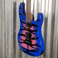 Westcreek Guitars Aetheris Superstrat Blue Tiger Guitar #0081 Used
