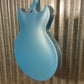Westcreek Guitars 333 Semi Hollow Body Double Cutaway Blue #0018 Used