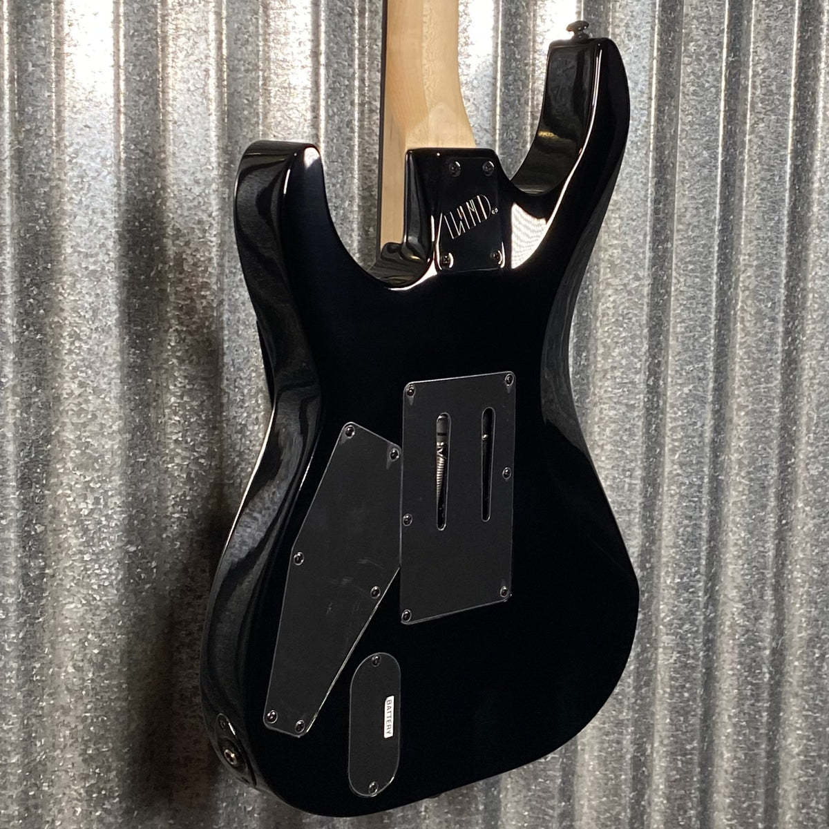 ESP LTD M-1000 Maple Floyd Rose Fluence Black Guitar LM1000MBLK #1256 Used