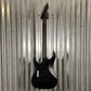 ESP LTD M-BLK Black Metal Black Satin Guitar & Case #0397 Used