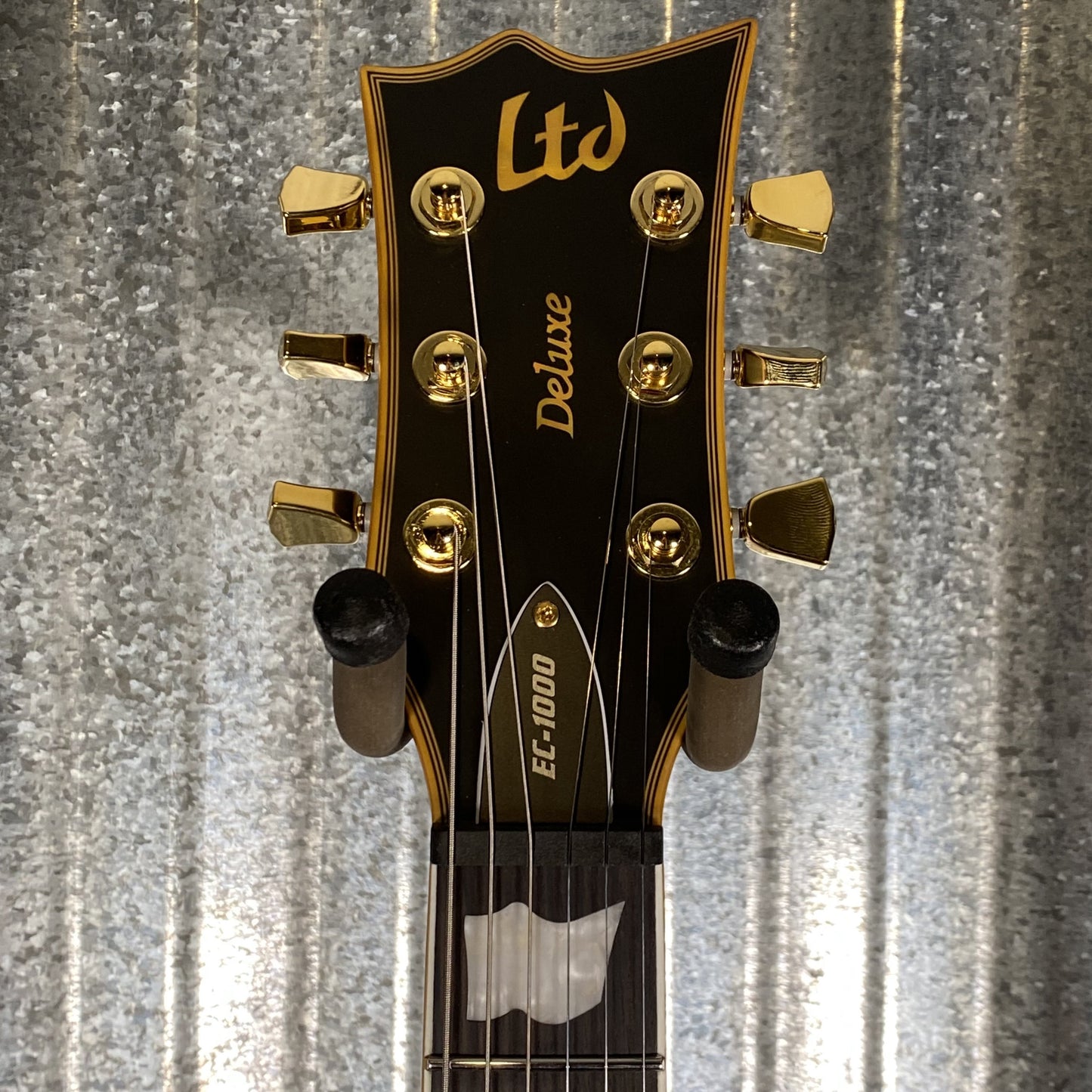 ESP LTD EC-1000 Vintage Black Seymour Duncan Guitar EC1000VBD #1559 Used