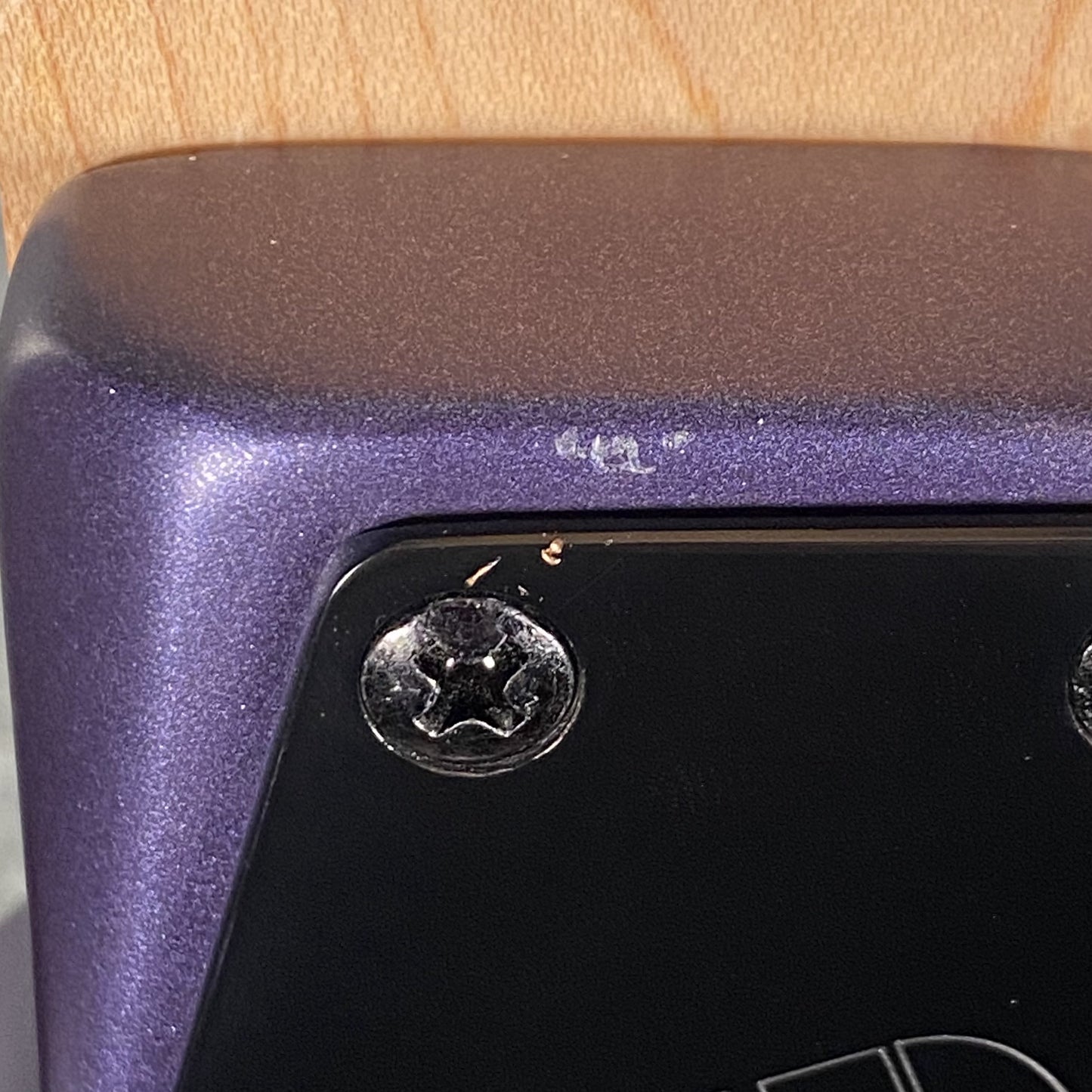 ESP LTD SN-200HT Hard Tail Dark Metallic Purple Satin Guitar SN200HTMDMPS #2676 Used