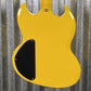 Westcreek Guitars Racer SG Offset Style Bumble-B Yellow #0003 Used
