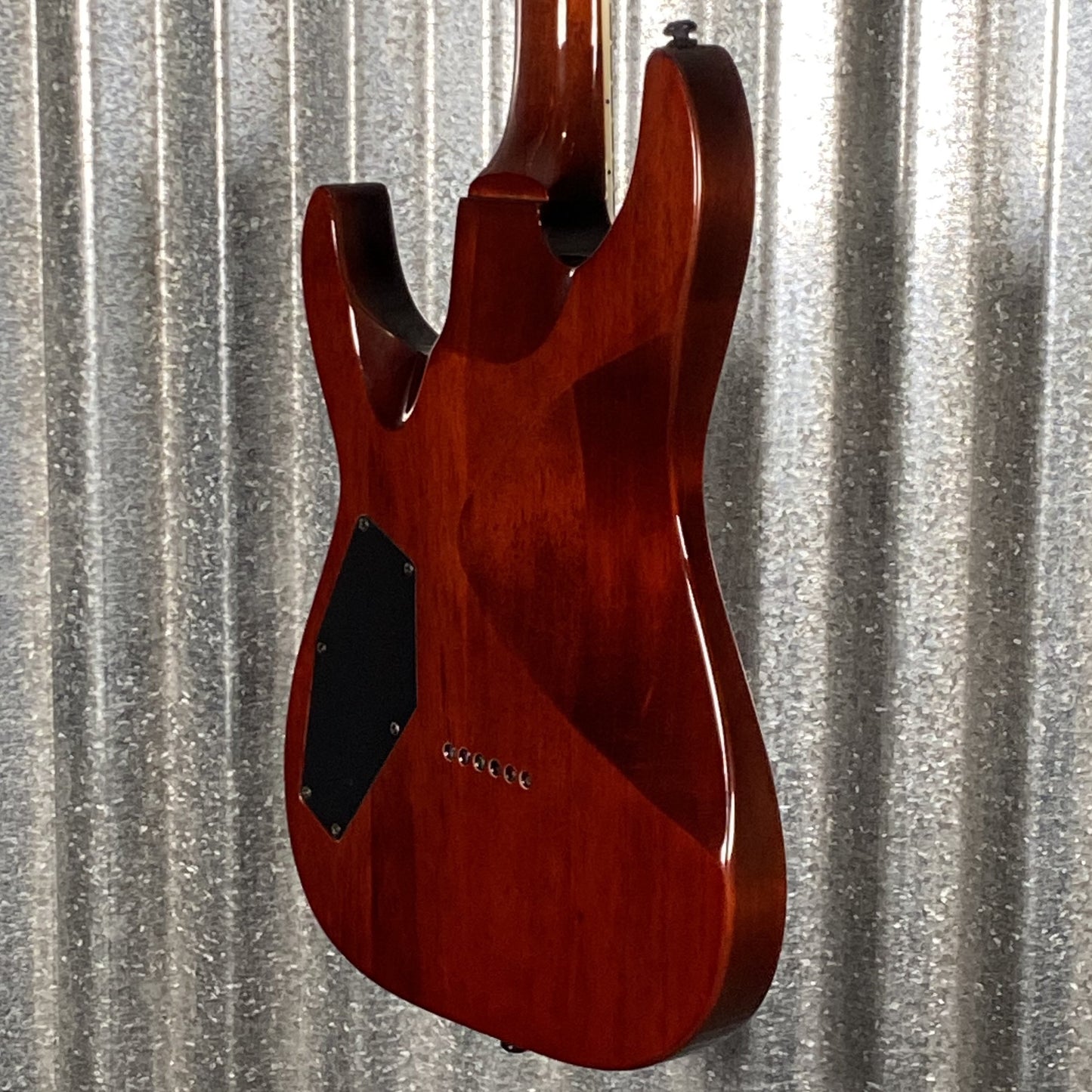 ESP LTD H-200 Flame Top Dark Brown Sunburst Guitar H200FMDBSB #2092 Used