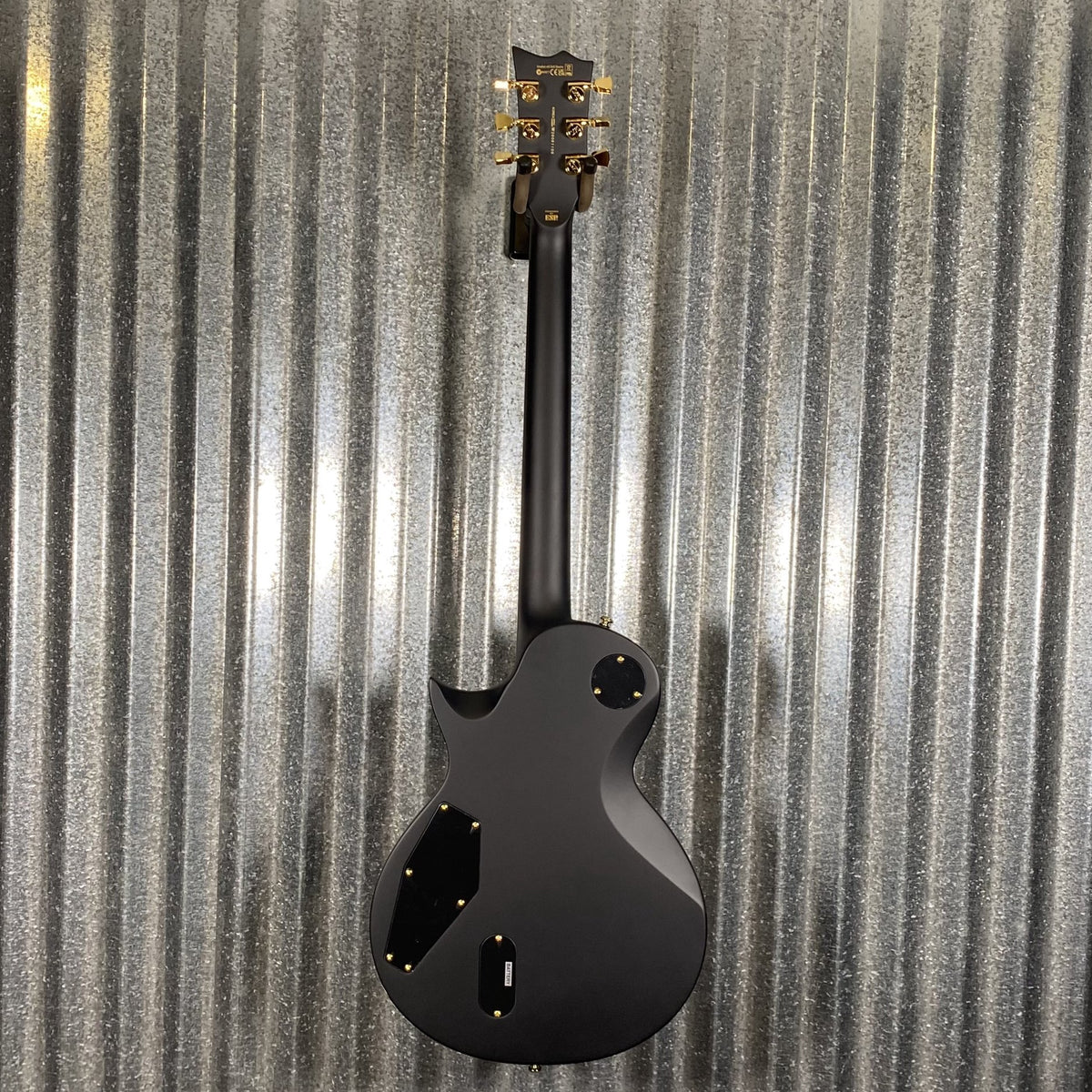 ESP LTD EC-1000 Vintage Black EMG Guitar EC1000VB #1108 Used