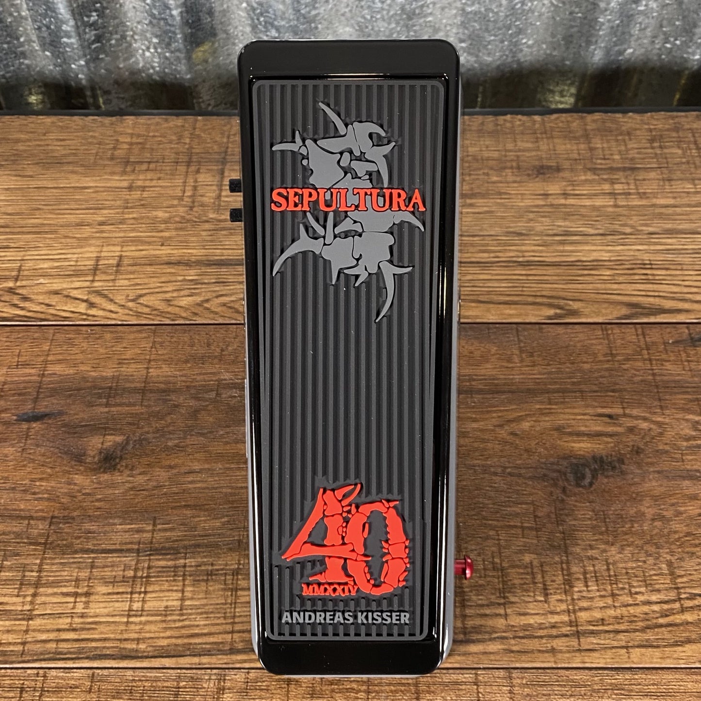Dunlop AK95MMXXIV 40th Anniversary Sepultura Andrea Kisser Wah Guitar Effect Pedal