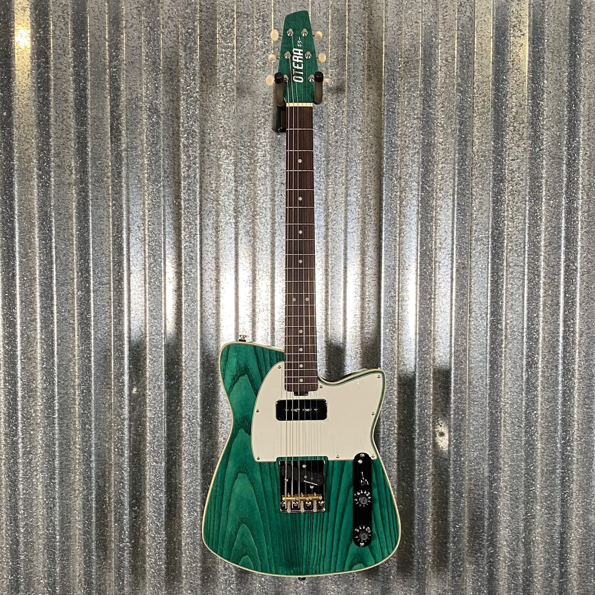 Cort Otera TK-1 Samurai Guitarist Trans Emerald Green Guitar #0047
