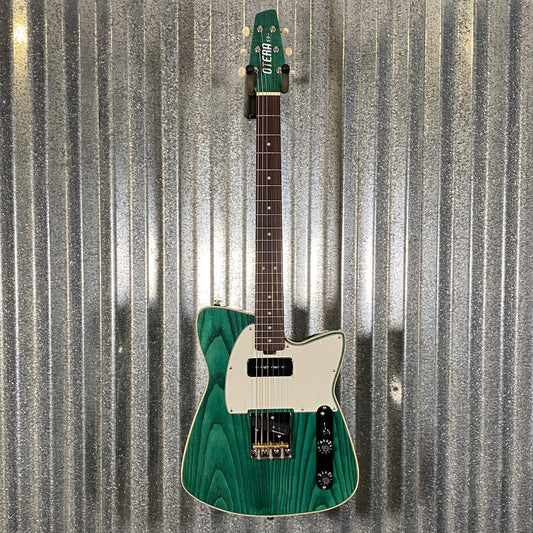 Cort Otera TK-1 Samurai Guitarist Trans Emerald Green Guitar #0047