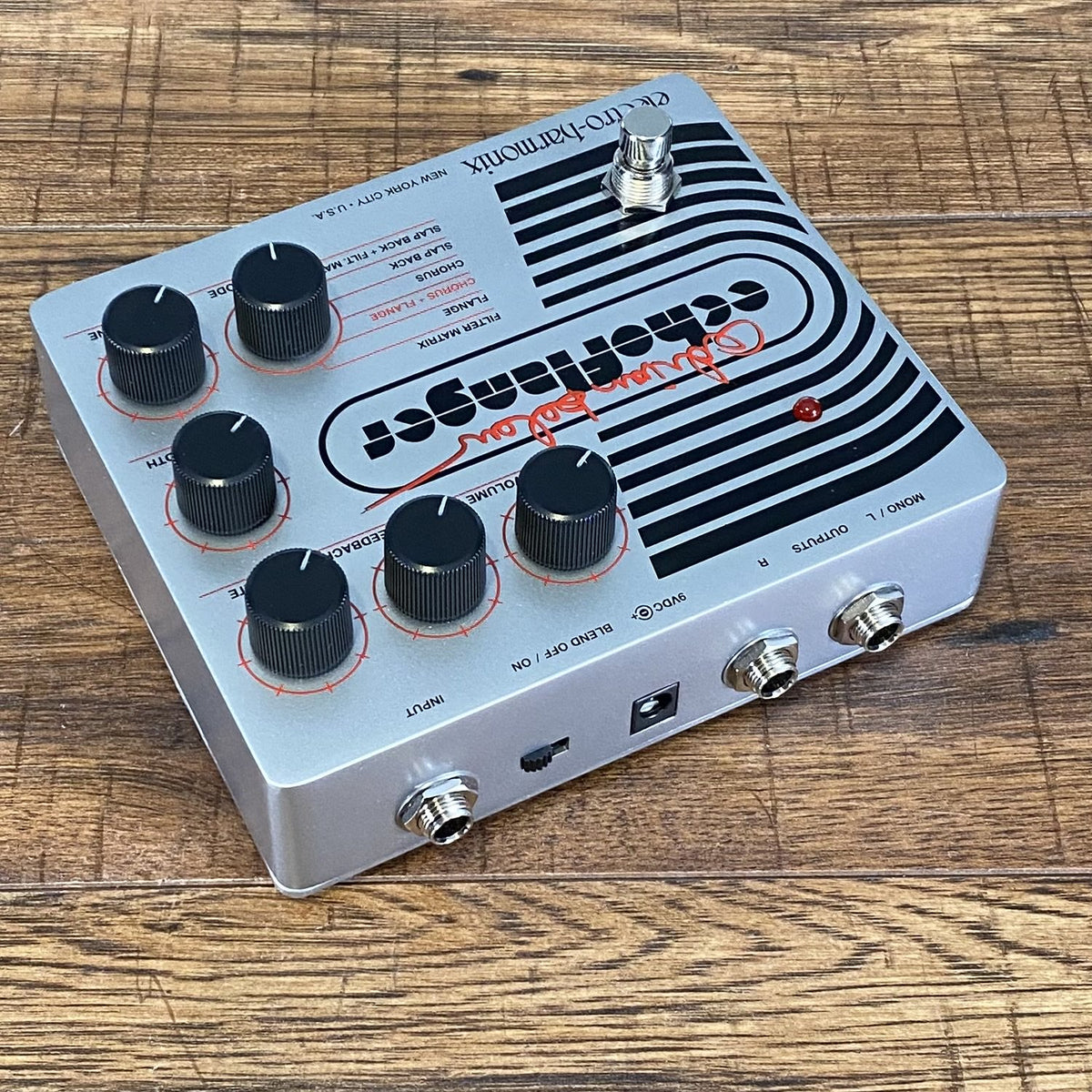 Electro-Harmonix EHX Adrian Belew EchoFlanger Guiar Effect Pedal