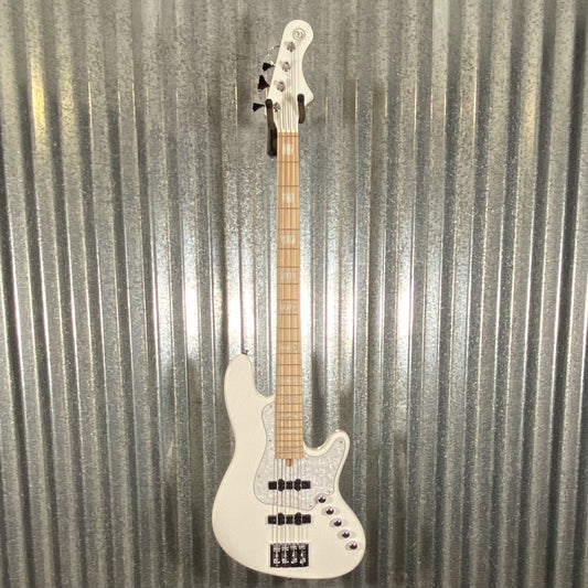 Cort Elrick NJS 4 String Bass White & Bag NJS4WHT #5138