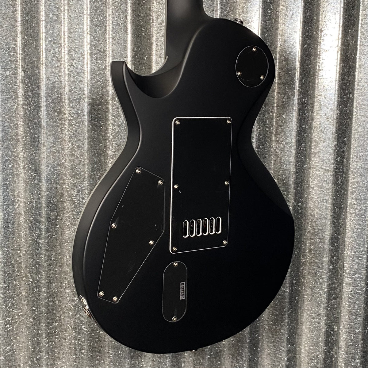 ESP LTD EC-1000 ET Evertune Bold Binding Black Guitar EC1000ETBBBLKS #0743 Used
