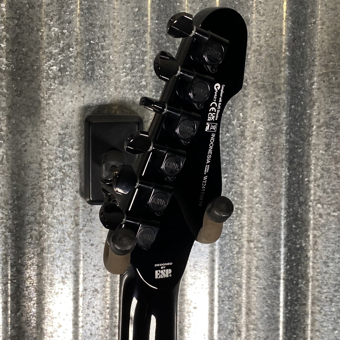 ESP LTD SN-201HT Hard Tail Black Guitar SN201HTBLK #0859 Used