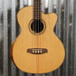 Ortega STRIPEDSU.ACB Natural 4 String Acoustic Electric Bass & Bag #1608
