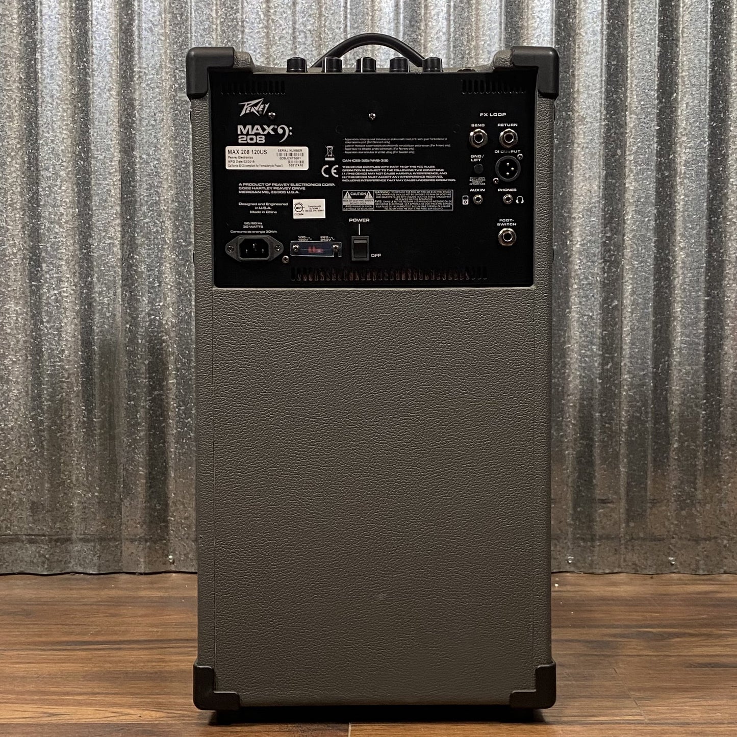 Peavey MAX 208 2x8" Bass Amplifier Combo Used