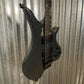 Dhatarattha Custom DHL Black Galaxy Metal Flake Headless Guitar & Case #0000 Used