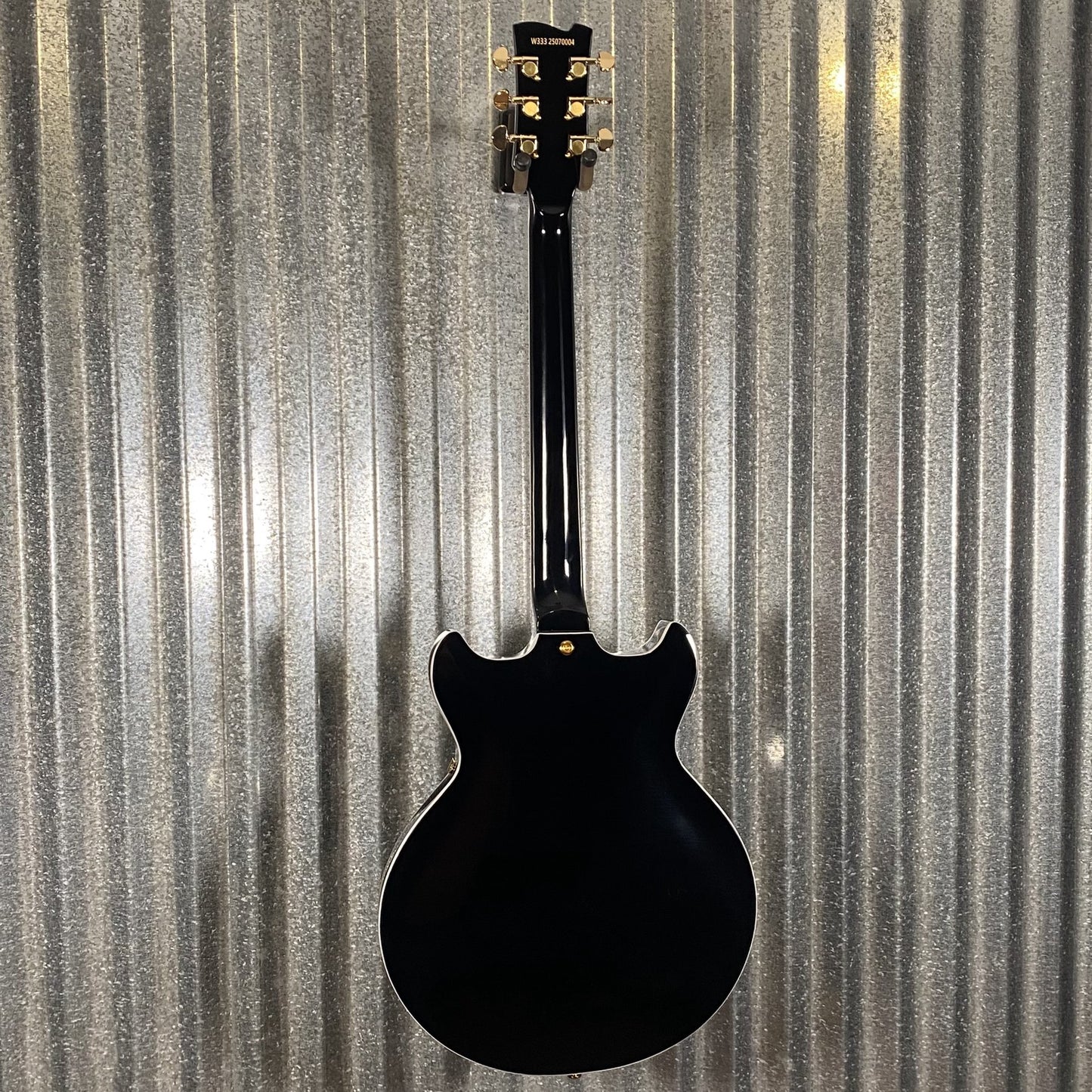 Westcreek Guitars 333 Semi Hollow Body Double Cutaway Black #0004 Used