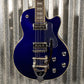 DeArmond M77T Moon Blue Guitar & Bag #8586 Used