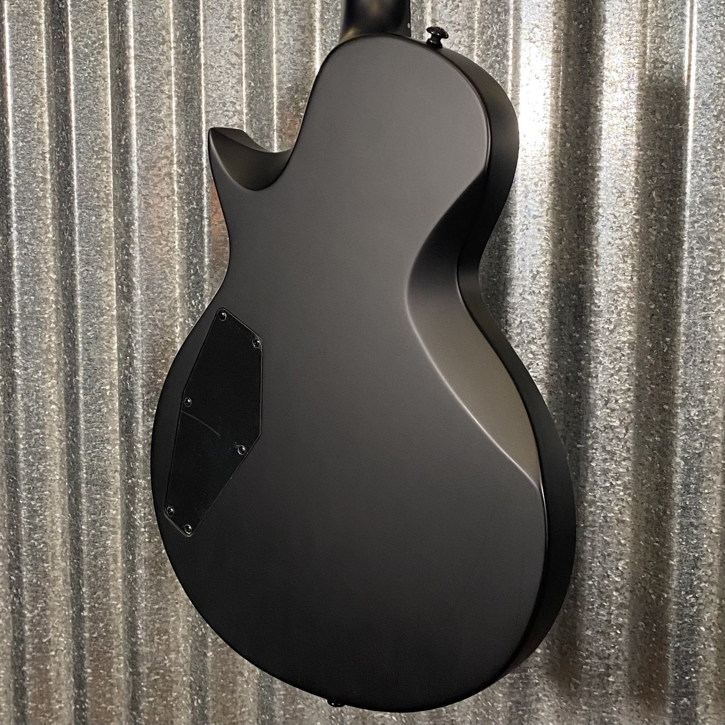 ESP LTD EC Black Metal Eclipse Seymour Duncan Black Satin Guitar & Case #0418 Used