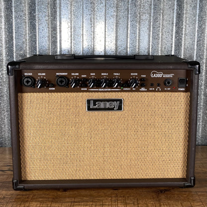 Laney LA30D 2 Channel 30 Watts 2x6.5" Acoustic Guitar Combo Amplifier Used