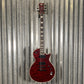 ESP LTD EC-1000 QM Quilt Top See Thru Black Cherry Fluence Guitar & Case #2957 Used