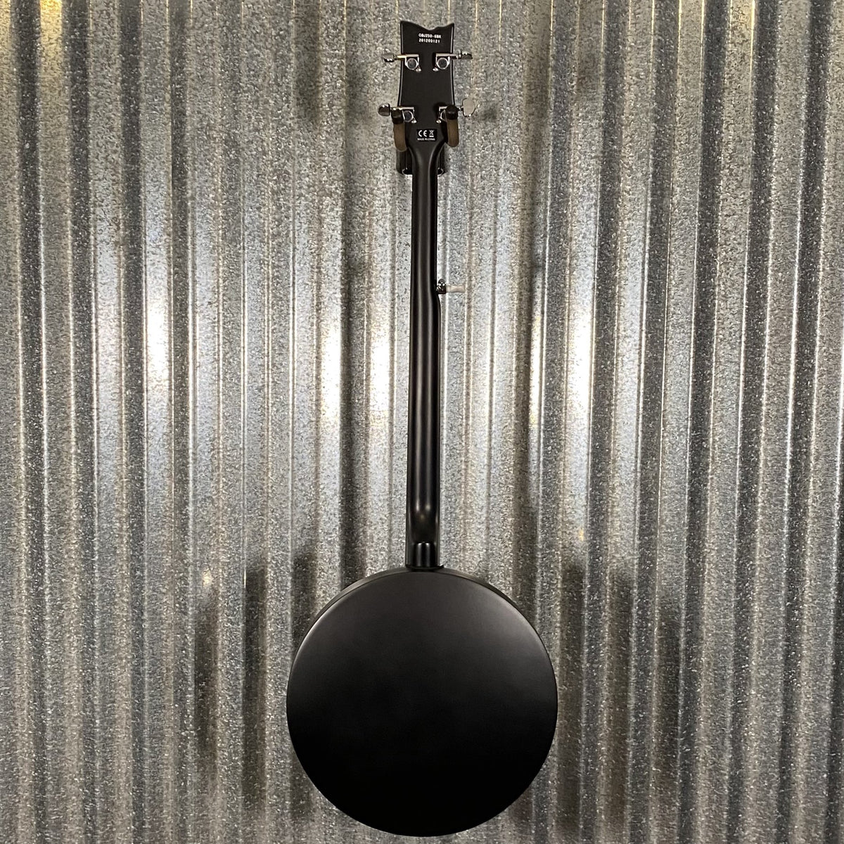 Ortega OBJ250-SBK Raven Black 5 String Banjo & Bag #0121