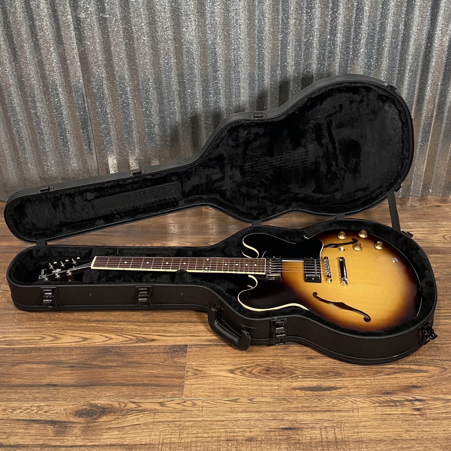 Gibson ES-335 Dot Satin Vintage Burst Guitar & Case #0176 Used