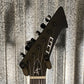 ESP LTD Vulture Jame Hetfield Black Satin Guitar & Case VULTUREBLKS #0766 Used